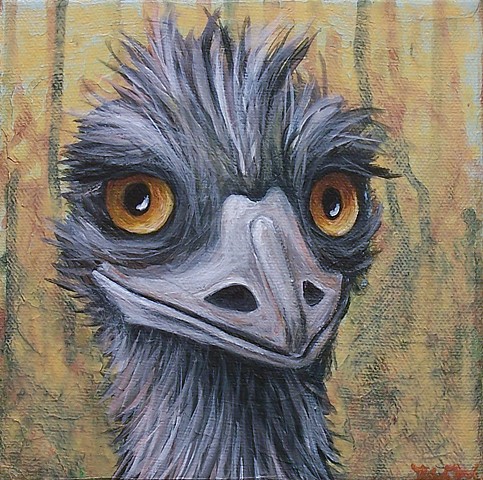 Emu Portrait #4