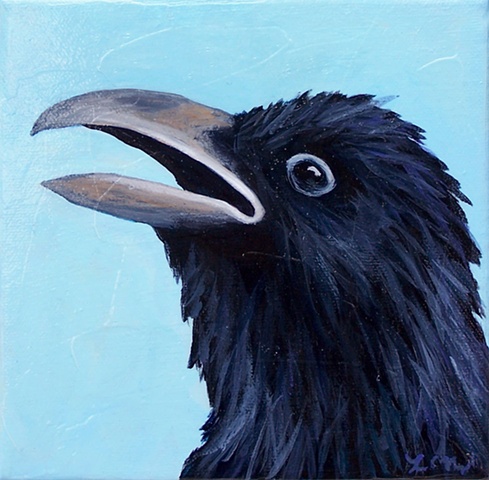 Raven Portrait #4