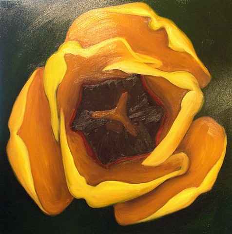Yellow Tulip (step 5)