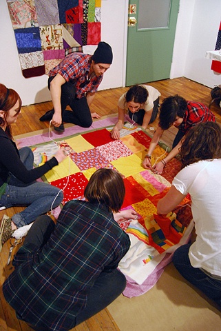 tufting quilts with class SAIC