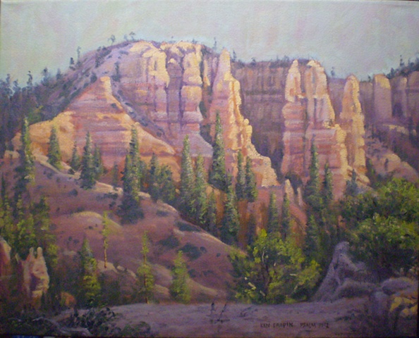 Impressionist Landscape Painting Bryce Canyon Ken Chapin
