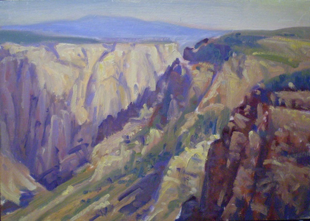 Impressionist Landscape Painting Colorado Ken Chapin