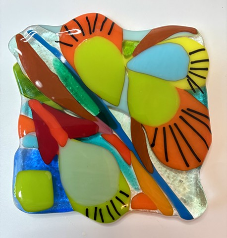 Prickly Pear shallow plate