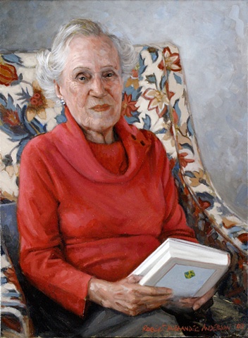 Marie Moore oil portrait  Stamford, Connecticut