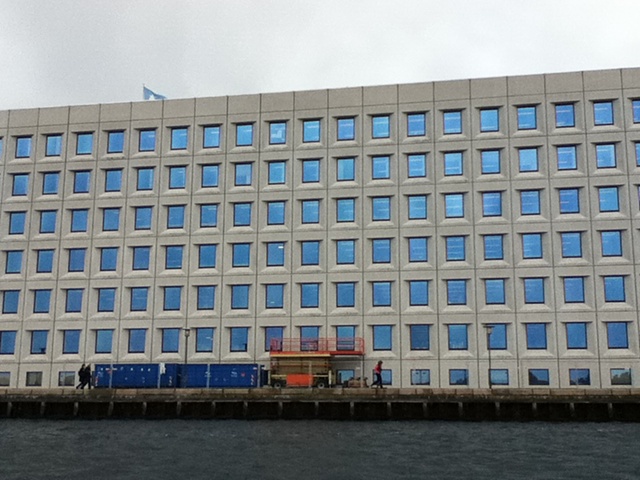 Maersk shipping co - based in Copenhagen aka One Thousand Blue Eyes