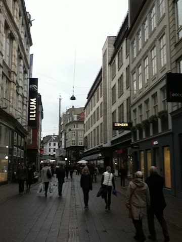 Stroget "The Stroll" -Copenhagen's largest shopping area is centered around Strøget in the heart of the city.