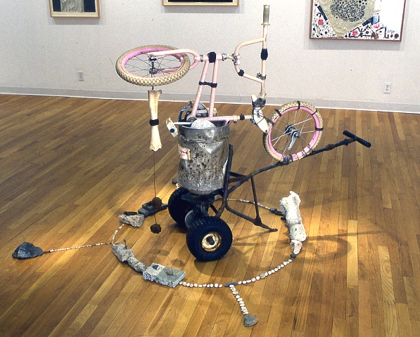 Senor Negro, York College Solo Exhibition, 2000
