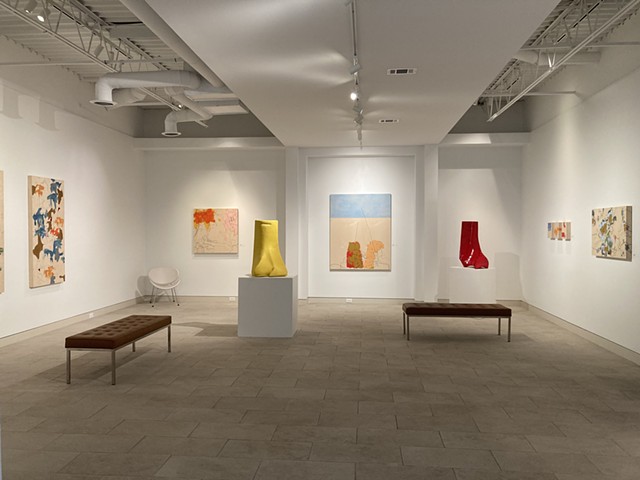 Installation View at William Campbell Gallery on Foch Street