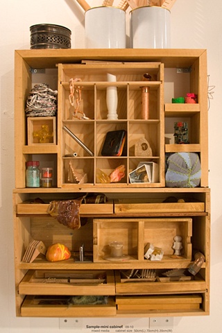 'Sample's - mini cabinet' 
from 'Into The Chest'