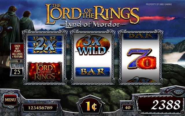 The Lord of the Rings 3RM-Land of Mordor: Base Screen