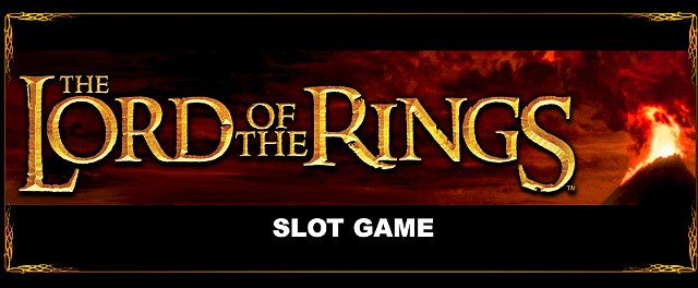 Lord of the Rings 3RM slot game art