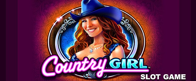 Country Girl slot game art