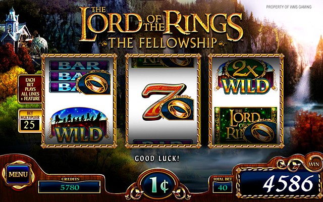 Lord of the Rings 3RM-The Fellowship: Base Screen