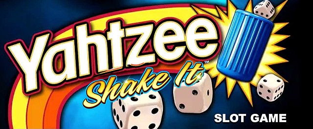 Yahtzee: Shake It! slot game art