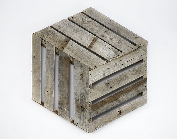 Grey Hexagon/Wooden Box