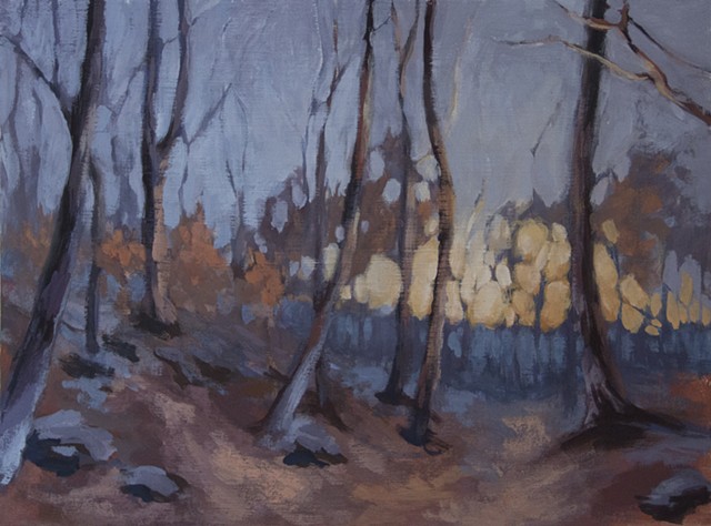 Dusk in the Blue Hills [SOLD]