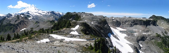 North Cascades mountains, glaciers, hiking, Mt. Baker, Washington