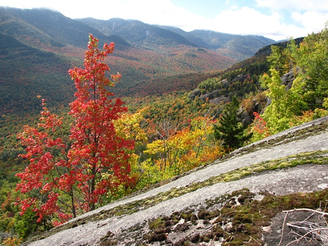 Autumn color, Adirondacks, hiking, New York
