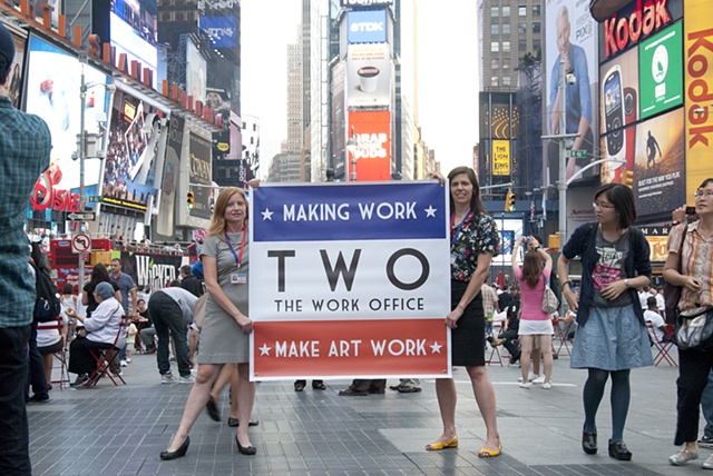 The Work Office (TWO) in Times Square