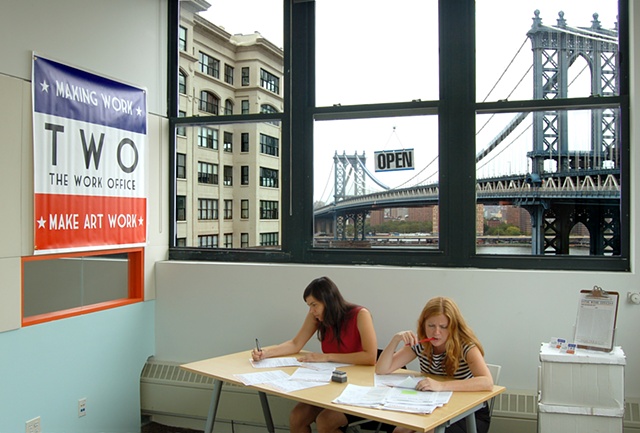 The Work Office (TWO) at 45 Main Street, Dumbo, Brooklyn, New York