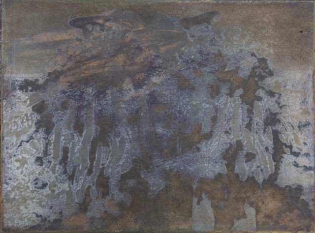 Untitled (Eroded Historic Marker, Poston, Arizona)