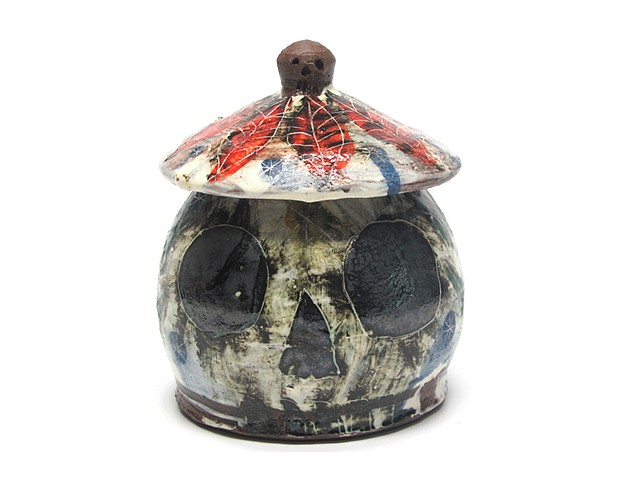 Jar w/skull