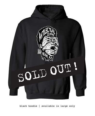 Punk Rock Sweatshirt Hoodie Antilectual Recordings