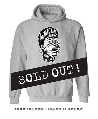Punk Rock Sweatshirt Hoodie Antilectual Recordings