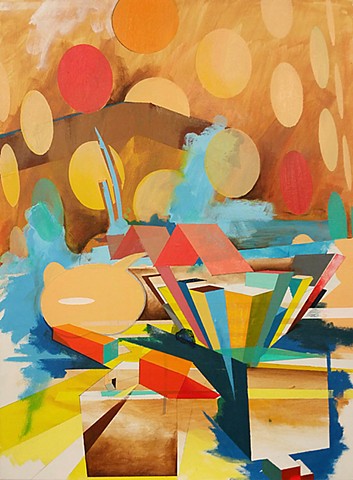 kyle trowbridge abstract painting miami artist