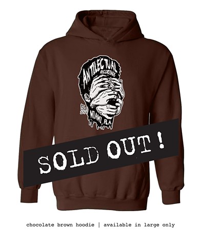 Punk Rock Sweatshirt Hoodie Antilectual Recordings
