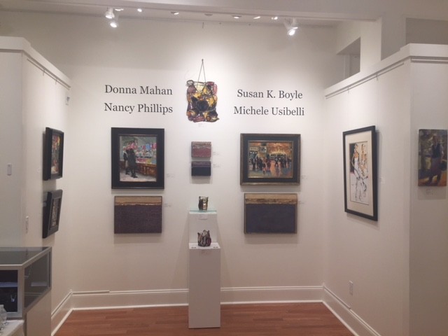 My art shown at Cortile Gallery in Provincetown, MA
