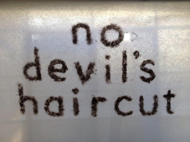 no devil's haircut