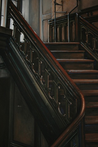 Staircase drop, detail