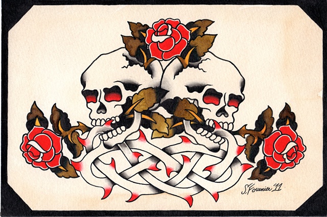 Skulls and Thorns and Roses
