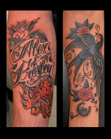 Angel / Devil and Names

Bird and Dandelion; cover up