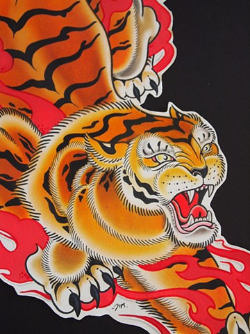 "Tiger" (detail)