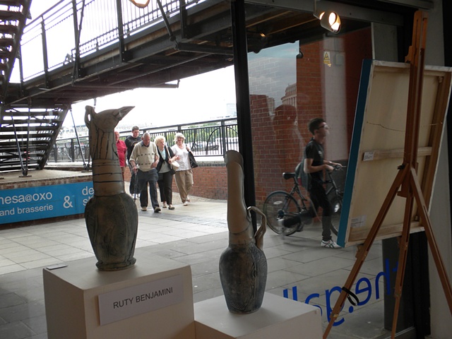 Summer Sizzle, Gallery@OXO view to river walk
