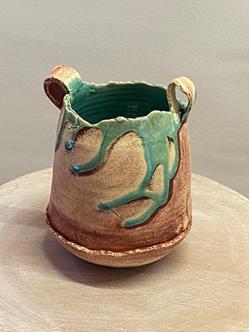 Red and green vessel 2-£150