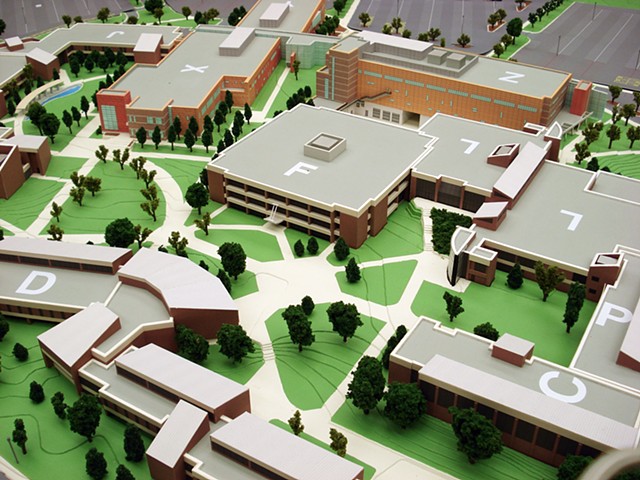 Harper Junior College Campus Model