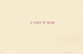 a state of being