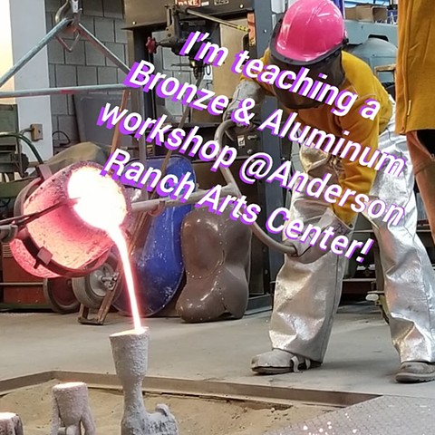 Bronze & Aluminum Casting Workshop @ Anderson Ranch Arts Center