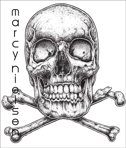 pagan skull tattoo
