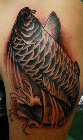 Koi Eric James tattoo Phoenix Arizona art