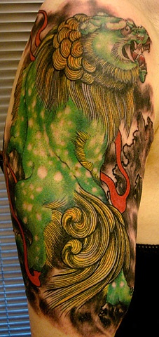 Eric James tattoo Japanese traditional