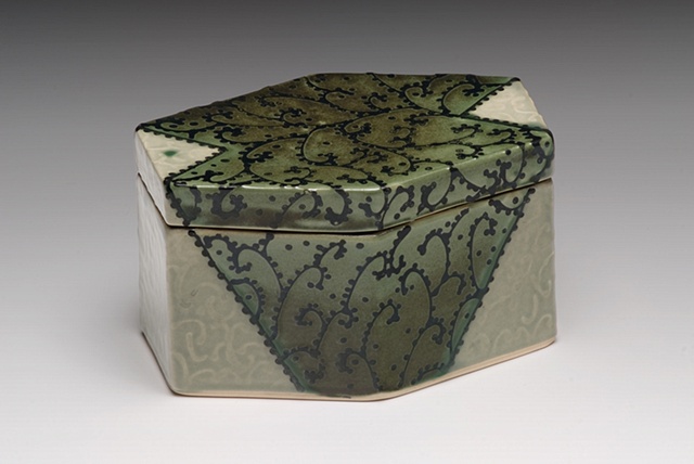 six sided coffin box