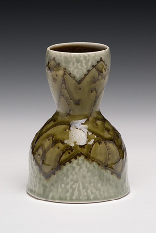 hourglass vase