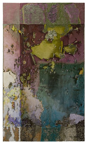 WS: Corner with Layers of Wall Paint