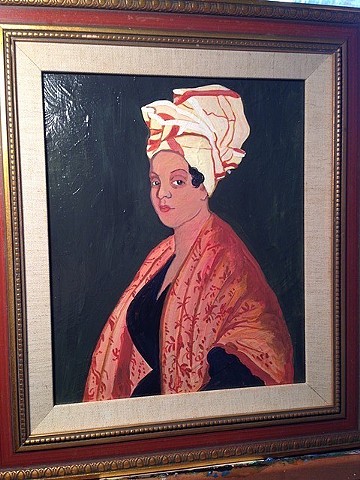 Replica of Marie Laveau portrait