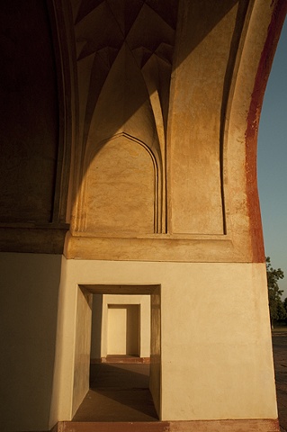 Doorways, Akbar's Tomb, Sikandra, India