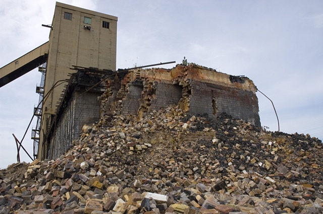 Rubble, Ruins of Acme Steel and Coke Plant, Calumet, Chicago